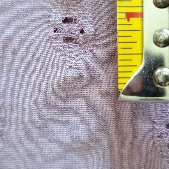 Anthropologie Eri + Ali Calvie Eyelet Top in Lavender - Picture 15 of 16